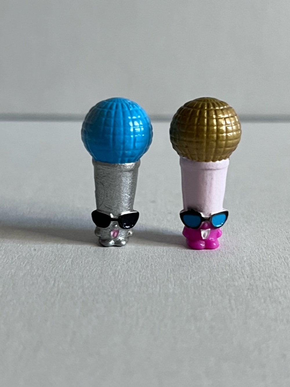Shopkins Season 5 Mike Rophone Duo - Music Team - Silver & Pink Variants